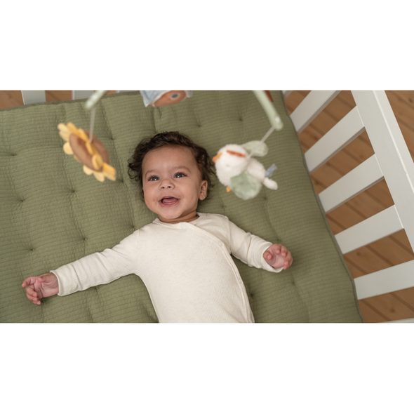 LITTLE DUTCH HUDEBNÍ KOLOTOČ FARMA - KOLOTOČE NA POSTÝLKU - PRO DĚTI