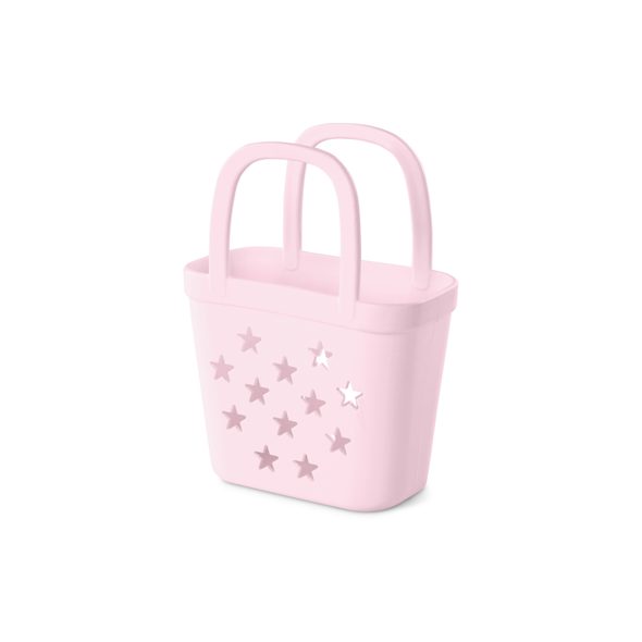 LULLA BABY PANENKY PLYŠOVÉ DO VANY V KOŠÍKU PINK - HRAČKY DO VANY - PRO DĚTI