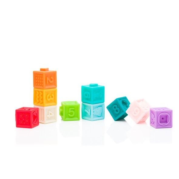 FILLIKID KOSTKY MĚKKÉ COLORFUL - SENZORICKÉ HRAČKY - PRO DĚTI