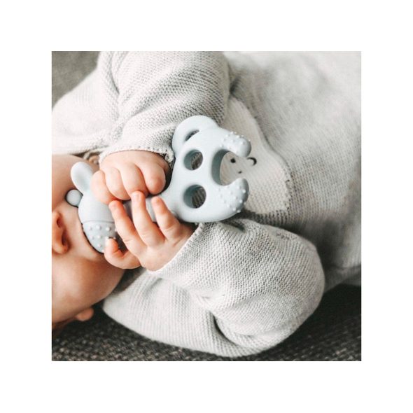 DIAPERCHAMP KOUSÁTKO ŽIRAFA BITE ME RAFF BLUE GREY - KOUSÁTKA - PRO DĚTI