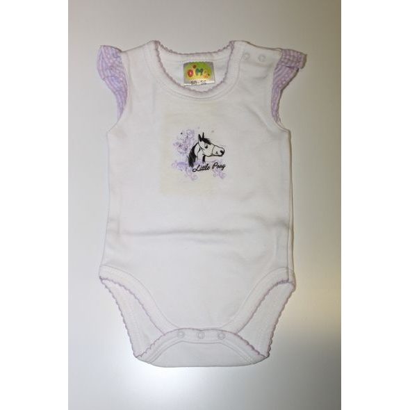 DIMO BODY BEZ RUKÁVŮ 11500 LITTLE PONY BÍLÉ - BODY - PRO DĚTI