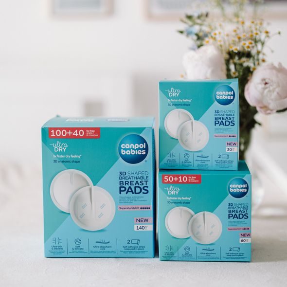 CANPOL BABIES JEDNORÁZOVÉ VLOŽKY DO PODPRSENKY 100 + 40KS - PRSNÍ VLOŽKY - PRO MAMINKY