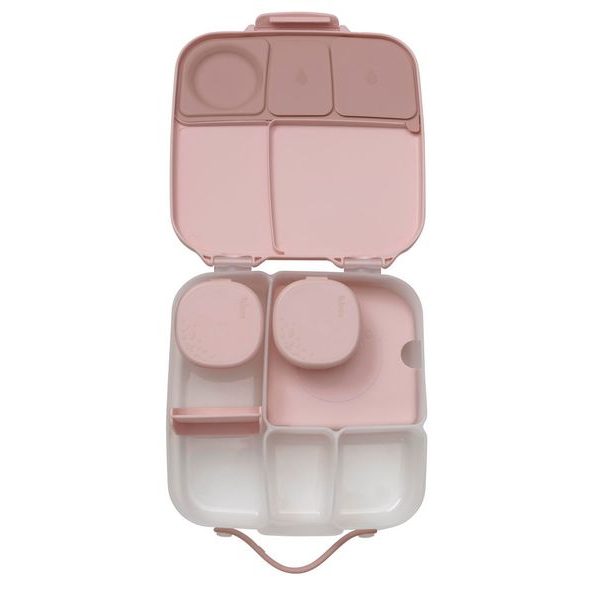 B.BOX SADA KRABIČEK SNACK TUBS 3KS - RŮŽOVÉ - USKLADNĚNÍ JÍDLA - KRMENÍ