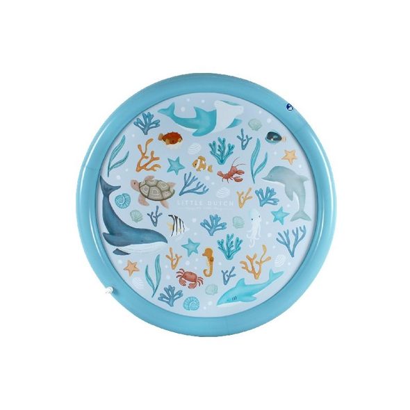 LITTLE DUTCH STŘÍKACÍ HRACÍ PODLOŽKA OCEAN DREAMS BLUE - PÍSKOVIŠTĚ A BAZÉNKY - PRO DĚTI