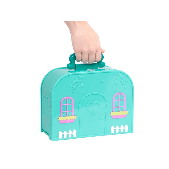 LI'L WOODZEEZ SADA V KUFŘÍKU OBÝVACÍ POKOJ - DOPLŇKY PRO FIGURKY - PRO DĚTI