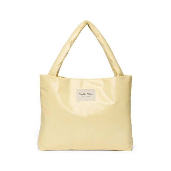 STUDIO NOOS LEATHER MOM BAG BUTTER YELLOW - DOPLŇKY - PRO MAMINKY