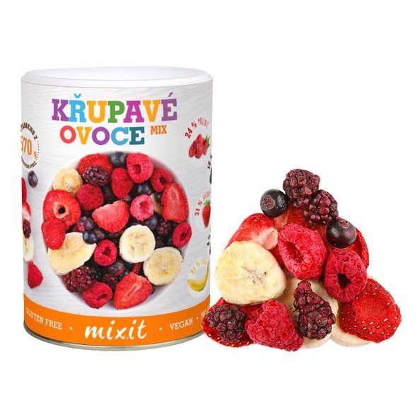 MIXIT MALÉ KŘUPAVÉ OVOCE (70G) - SLADKÉ ZOBÁNÍ - PRO MAMINKY