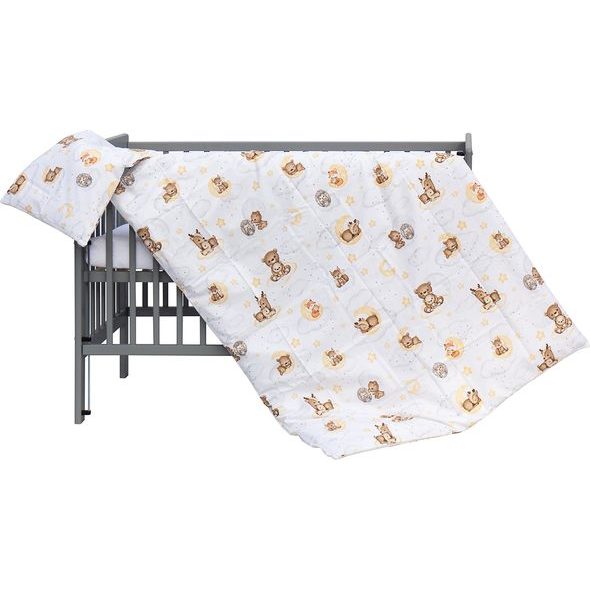 SCARLETT POVLEČENÍ DO POSTÝLKY 2DÍLNÉ LILA 100 X 135 CM BÉŽOVÁ - POVLEČENÍ DO POSTÝLKY - SPINKÁNÍ