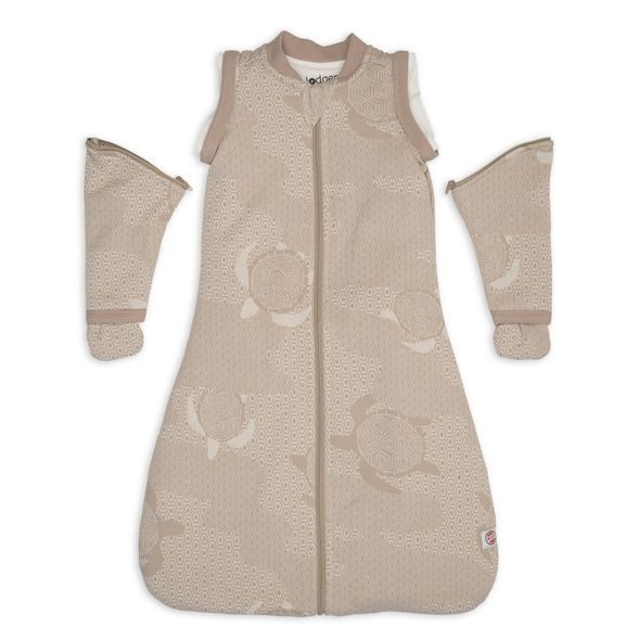 LODGER SPACÍ PYTEL S RUKÁVY MATCHA BEIGE VEL. 50/62 - SPACÍ PYTLE - SPINKÁNÍ