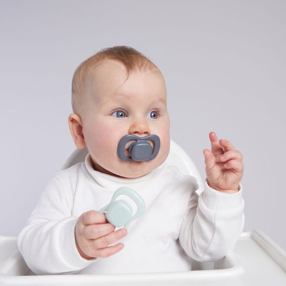 B.BOX DUDLÍKY SILIKONOVÉ 0-6M, 2KS - OCEAN/SKY - ŠIDÍTKA A DOPLŇKY - KRMENÍ