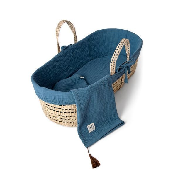 FUNNABABY KOMPLETNÍ MOJŽÍŠŮV KOŠ S VÝBAVOU PROVINCE PETROL - KOŠÍKY A KOLÉBKY - SPINKÁNÍ