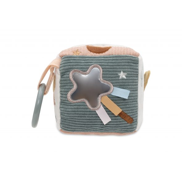 JOLLEIN KOSTKA TEXTILNÍ LOVELY BIRDS - MALÉ HRAČKY DO RUČIČKY - PRO DĚTI