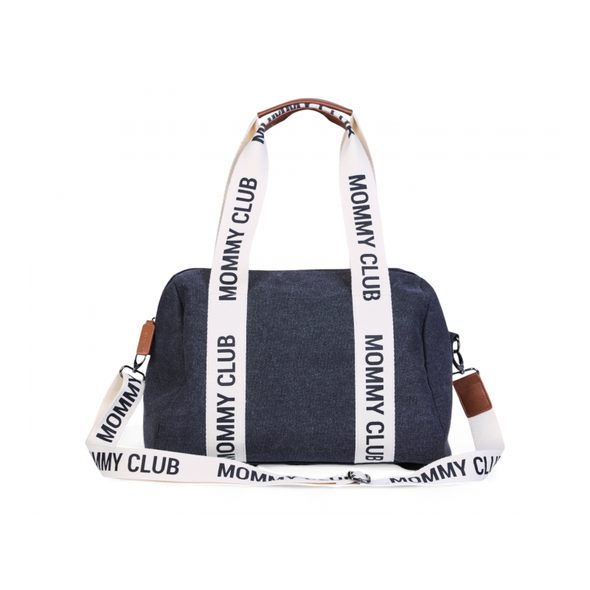 CHILDHOME PŘEBALOVACÍ TAŠKA MOMMY CLUB SIGNATURE CANVAS BLACK - PŘEBALOVACÍ TAŠKY - KOČÁRKY A PŘÍSLUŠENSTVÍ