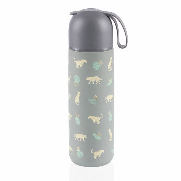 ZOPA TERMOSKA NA TEKUTINY SE SILIKONOVÝM DRŽÁKEM 400ML - TERMOOBALY A TERMOSKY - KRMENÍ