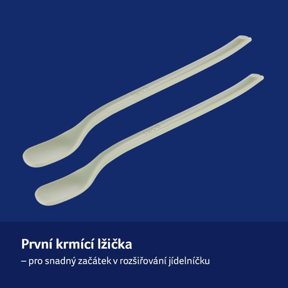 LOVI PRVNÍ KRMÍCÍ LŽIČKY 2KS PISTACHIO - LŽIČKY A PŘÍBORY - KRMENÍ