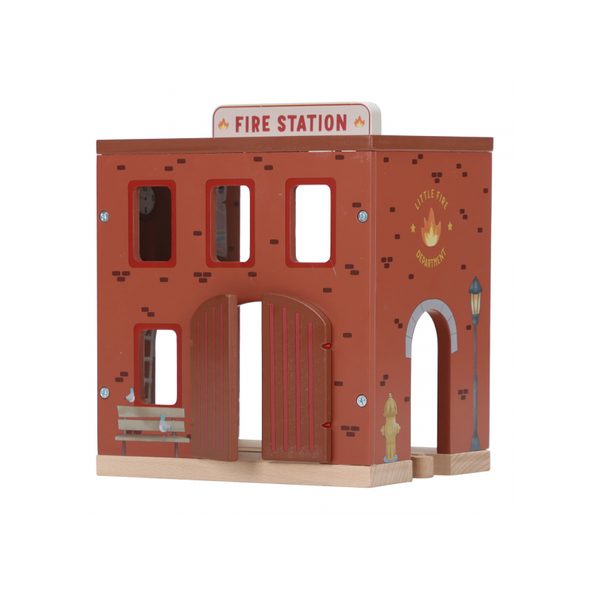 LITTLE DUTCH HASIČSKÁ STANICE DŘEVĚNÁ - LITTLE DUTCH - PRO DĚTI