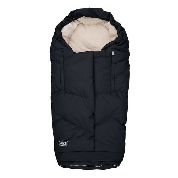VOKSI CITY BLACK CREAM - FUSAKY DO KOČÁRKU - KOČÁRKY A PŘÍSLUŠENSTVÍ