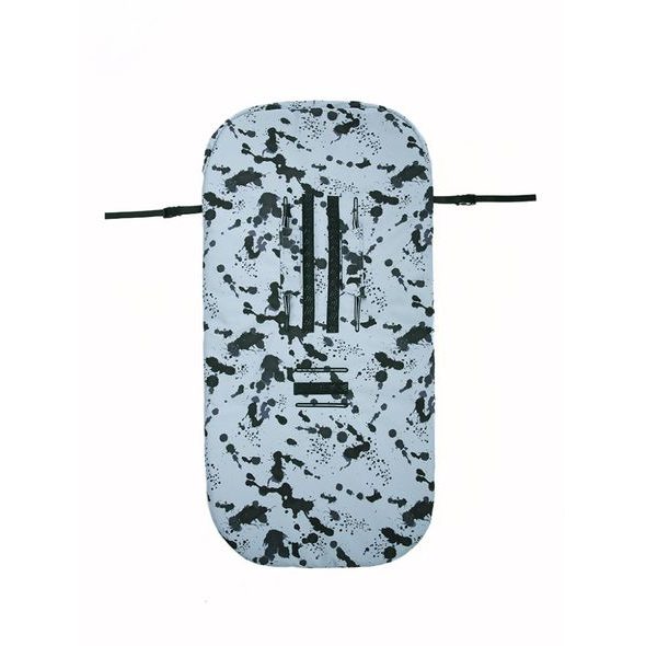 EMITEX FUSAK 2V1 COCOON SOFTSHELL BLUE SPLASH - FUSAKY DO KOČÁRKU - KOČÁRKY A PŘÍSLUŠENSTVÍ