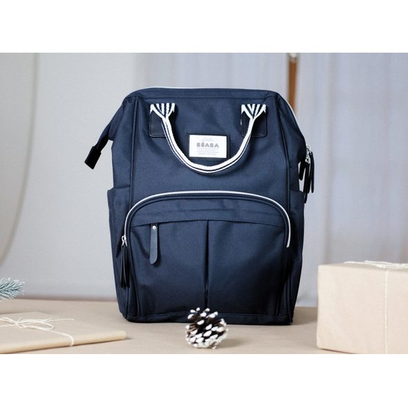 BEABA PŘEBALOVACÍ BATOH WELLINGTON BLUE MARINE - PŘEBALOVACÍ BATOHY - KOČÁRKY A PŘÍSLUŠENSTVÍ