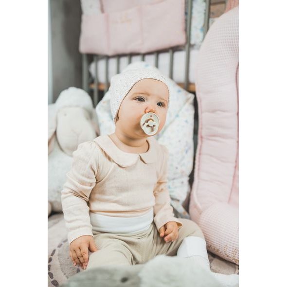 ENIE BABY DĚTSKÁ ČEPICE 12-16M LITTLE LEAVES - ČEPIČKY A KLOBOUČKY - PRO DĚTI