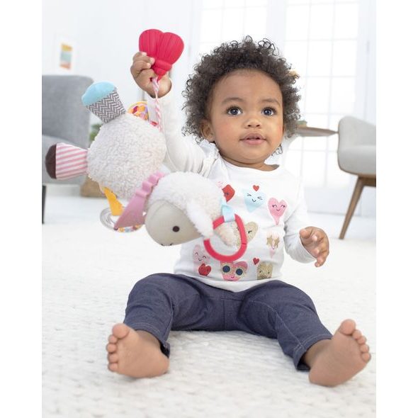 SKIP HOP HRAČKA NA C KROUŽKU BANDANA BUDDIES - LAMA 0M+ - HRAČKY K ZAVĚŠENÍ - PRO DĚTI