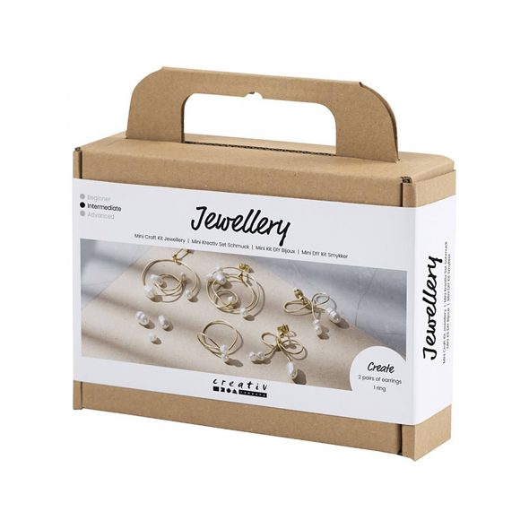 CREATIV COMPANY KREATIVNÍ SADA MINI CRAFT KIT JEWELLERY WIRE EARRINGS - VÝTVARNÉ POMŮCKY A HRAČKY - PRO DĚTI