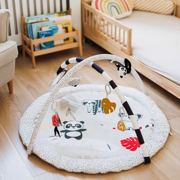 CANPOL BABIES SENZORICKÁ HRACÍ DEKA SE ZRCÁTKEM BABIESBOO - HRACÍ DEKY - PRO DĚTI