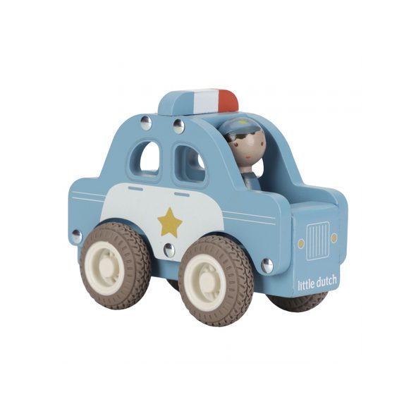 LITTLE DUTCH POLICEJNÍ AUTO DŘEVĚNÉ - LITTLE DUTCH - PRO DĚTI