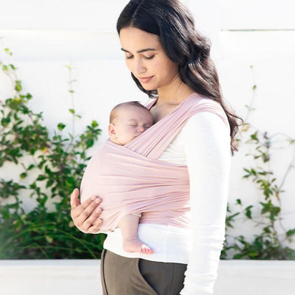 ERGOBABY ŠÁTEK/AURA WRAP - BLUSH PINK - KLOKANKY A ŠÁTKY - NOŠENÍ & SPORT