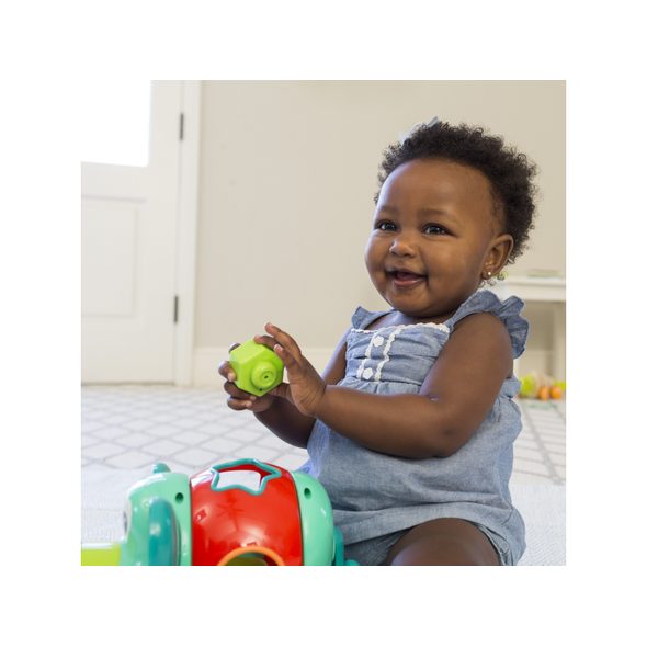 INFANTINO SLON JUMBO S VKLÁDACÍMI TVARY - VKLÁDÁNÍ TVARŮ - PRO DĚTI