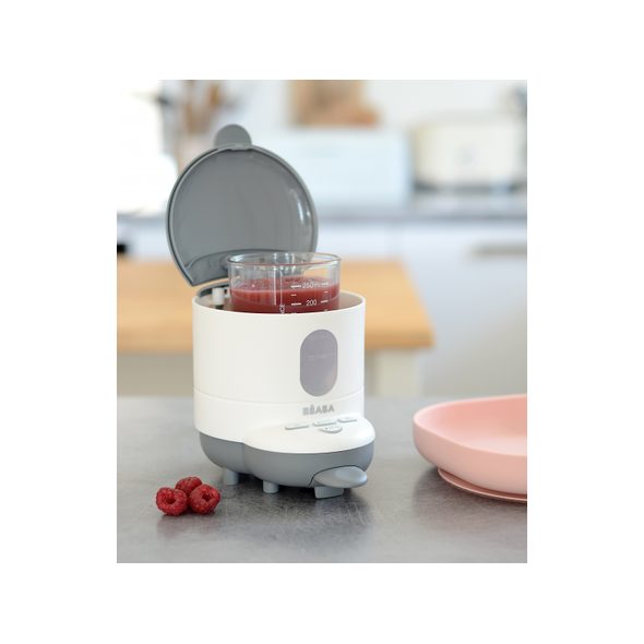 BEABA BIB'EXPRESSO 2V1 WHITE GREY - KUCHYŇSKÉ PŘÍSTROJE - KRMENÍ
