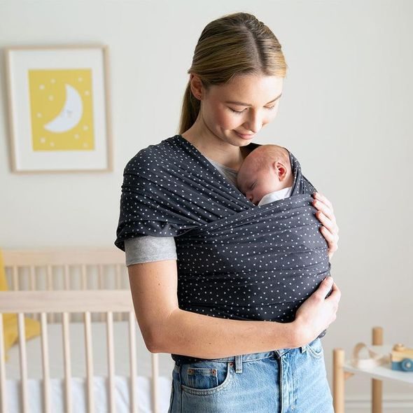 ERGOBABY ŠÁTEK/AURA WRAP - TWINKLE GREY - KLOKANKY A ŠÁTKY - NOŠENÍ & SPORT