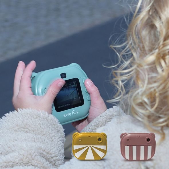 ZAZU FUN - DĚTSKÝ INSTANTNÍ FOTOAPARÁT - RŮŽOVÝ - HRAČKY PRO DĚTI - PRO DĚTI