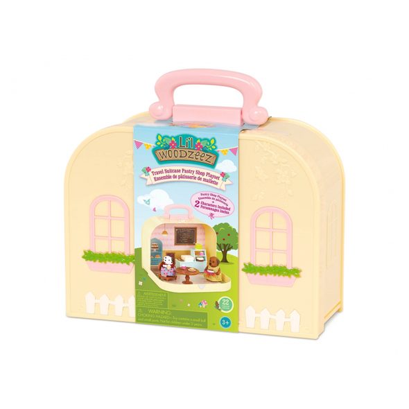 LI'L WOODZEEZ SADA V KUFŘÍKU CUKRÁRNA - DOPLŇKY PRO FIGURKY - PRO DĚTI