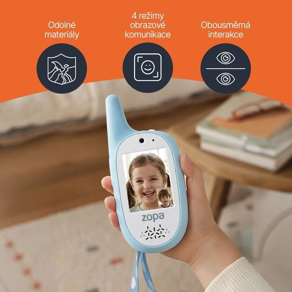 ZOPA DIGITÁLNÍ VIDEO VYSÍLAČKA CONNECT - ELEKTRONICKÉ CHŮVIČKY - SPINKÁNÍ