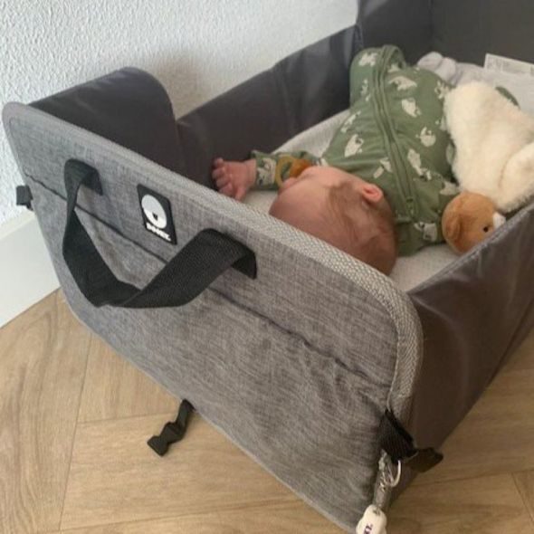 DOOKY CESTOVNÍ POSTÝLKA TRAVELLER GREY MELANGE - CESTOVNÍ POSTÝLKY - SPINKÁNÍ