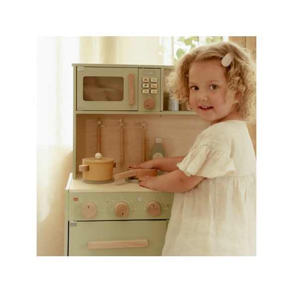 LITTLE DUTCH KUCHYŇKA DŘEVĚNÁ MINT - DŘEVĚNÉ HRAČKY - PRO DĚTI