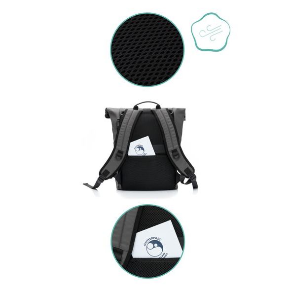 FILLIKID BATOH NA PLENY OSLO STONEGREY - PŘEBALOVACÍ BATOHY - KOČÁRKY A PŘÍSLUŠENSTVÍ