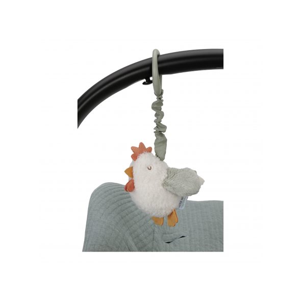 LITTLE DUTCH VIBRUJÍCÍ SLEPIČKA FARMA - HRAČKY K ZAVĚŠENÍ - PRO DĚTI