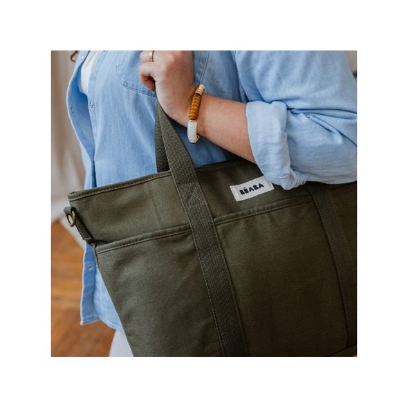 BEABA PŘEBALOVACÍ TAŠKA MADRID SEAGRASS - PŘEBALOVACÍ TAŠKY - KOČÁRKY A PŘÍSLUŠENSTVÍ