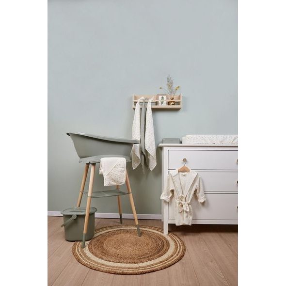 BEBE-JOU KOUPACÍ SADA SENSE 7-DÍLNÁ BREEZE GREEN - VANIČKY PLASTOVÉ - KOUPÁNÍ A ZDRAVÍ