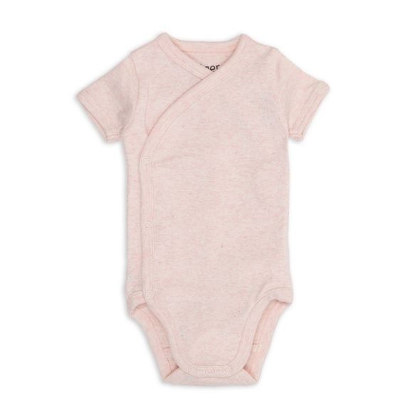 LODGER BODY S KRÁTKÝM RUKÁVEM MELANGE TAN VEL. 68 - BODY - PRO DĚTI