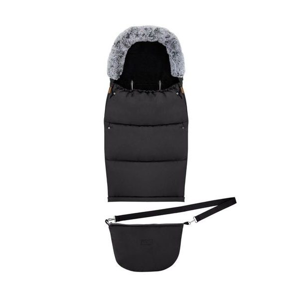 MOMI ZIMNÍ FUSAK MOMI 2V1 ČERNÝ - FUSAKY DO KOČÁRKU - KOČÁRKY A PŘÍSLUŠENSTVÍ