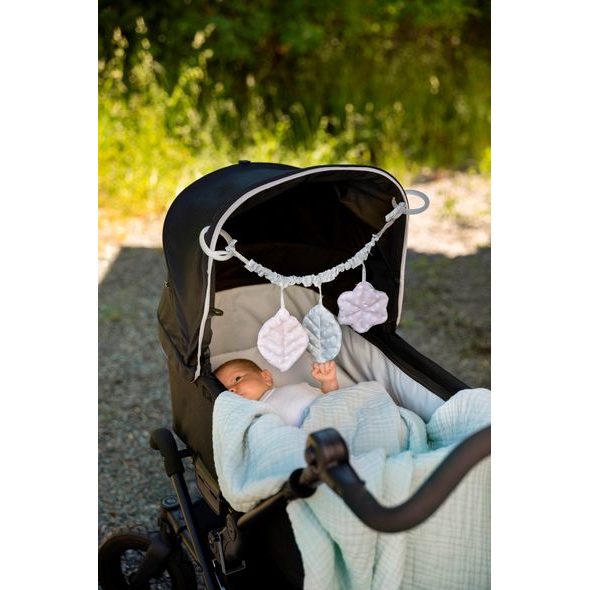 VINTER & BLOOM DEKA LAYERED MUSLIN ORGANIC SAGE GREEN - DĚTSKÉ DEKY PRO MIMINKA - SPINKÁNÍ