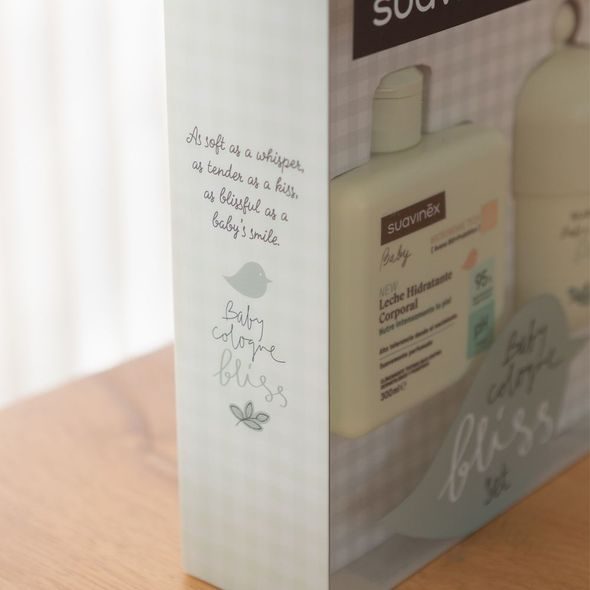 SUAVINEX SET HYDRATAČNÍ EMULZE 300ML + KRÉMOVÝ MYCÍ GEL 300ML + KOLÍNSKÁ VODA BLISS 100ML - KOSMETIKA PRO CELOU RODINU - PRO MAMINKY