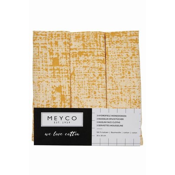 MEYCO PLENA-ŽÍNKA FINE LINES OCHRE/YELLOW - ŽÍNKY A HOUBIČKY - KOUPÁNÍ A ZDRAVÍ