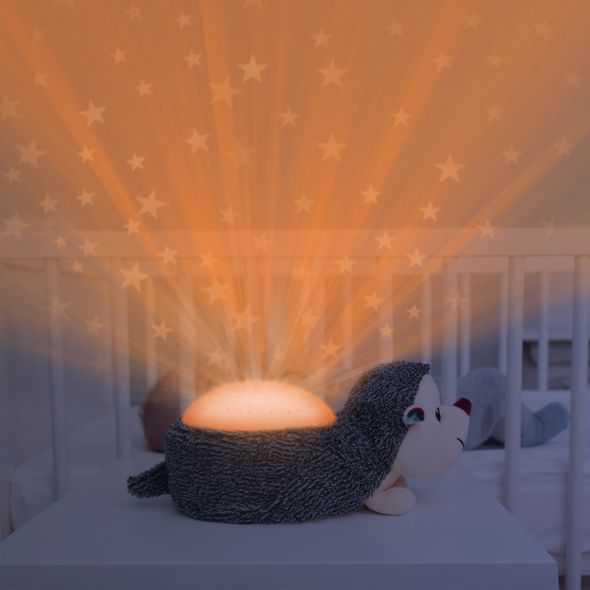 ZAZU JEŽEK HARRY - PROJEKTOR NOČNÍ OBLOHY S UKLIDŇUJÍCÍMI MELODIEMI - PROJEKTORY - SPINKÁNÍ