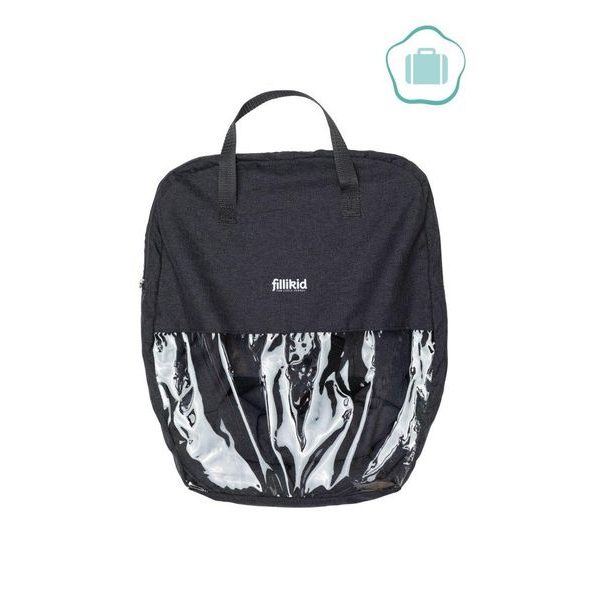 FILLIKID SEDÁTKO KE STOLU FLEXI GREY MELANGE - JÍDELNÍ ŽIDLIČKY CESTOVNÍ - KRMENÍ