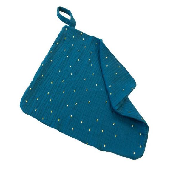 PINKIE ŽÍNKA PINKIE MUSLIN PETROL - ŽÍNKY A HOUBIČKY - KOUPÁNÍ A ZDRAVÍ