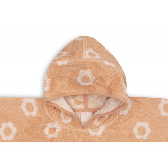 JOLLEIN OSUŠKA PONČO FROTÉ JACQUARD FLOWER - OSUŠKY A DĚTSKÉ ŽUPANY - KOUPÁNÍ A ZDRAVÍ